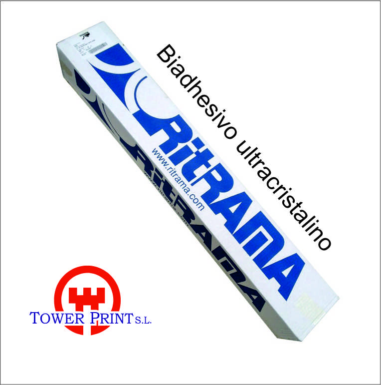 BIADHESIVO ULTRACRIST PP TRANSP.30MY 153x50 bobina REF 01228