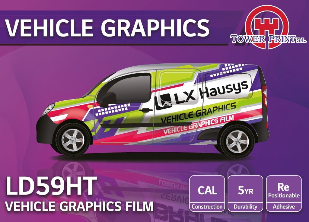 LX59HT VINILO MULTIPRINT POLIMERICO BCO. BRILLO AIR FREE SLIDABLE CAR FLEET 137X50,bob.