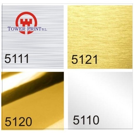 .PVC ORO CEPILLADO MATE LG5121 092x50,ml