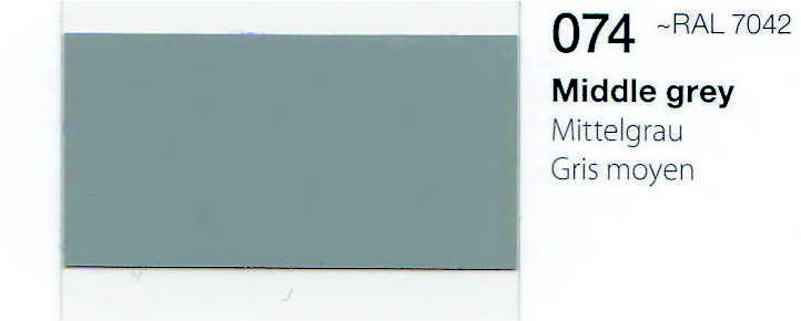 .VINILO ORACAL 651-074 GRIS MEDIO 1.26 X 50,ml