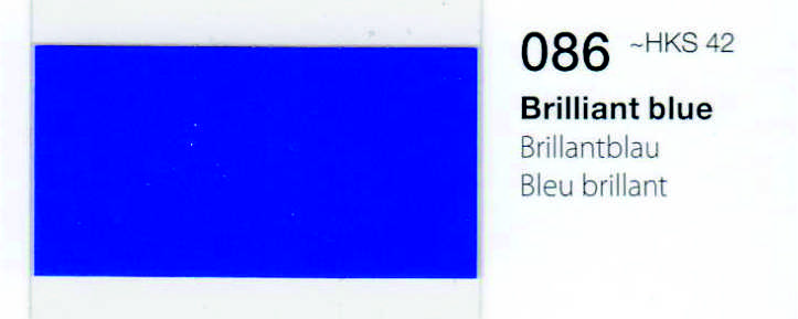 .VINILO ORACAL 651-086 AZUL BRILLANTE 1.26 X 50, ml